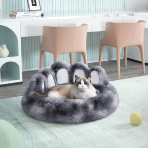 Cute  Paw Shape pet Bed