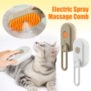 electric steam Brush Steamy Dog Brush 3 In 1