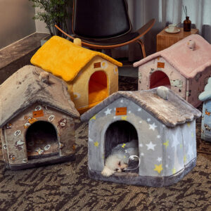 Pet house dog Cat Bed Winter